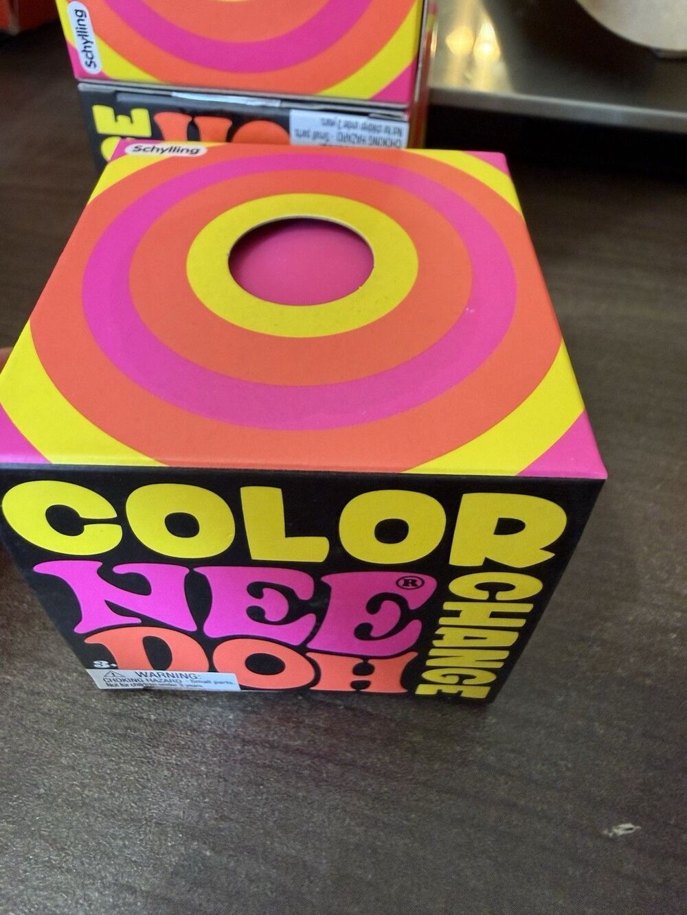 NEW Schylling Color Changing Nee Doh 20158F Needoh Pink Change